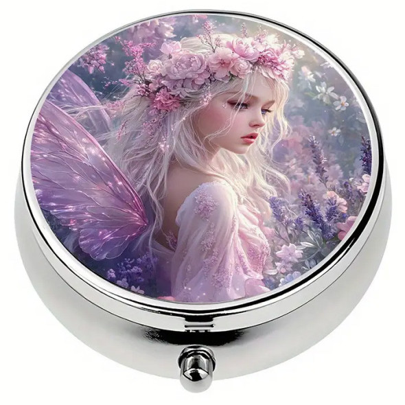 Boite à Pilules Fée "Rose Fairy" / Coffrets Fées