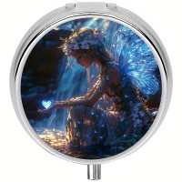 Boite &agrave; Pilules F&eacute;e - Blue Heart Fairy