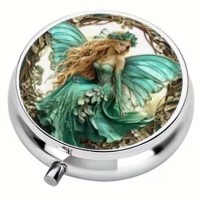 Boite &agrave; Pilules F&eacute;e - Emerald Fairy