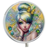 Boite &agrave; Pilules F&eacute;e - Jeweled Fairy