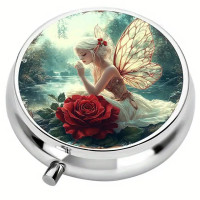 Boite à Pilules Fée - Red Rose Fairy