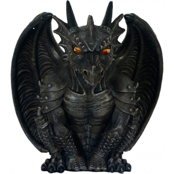 Bougeoir Dragon "Fantasy Dragon" / Dragons Noirs