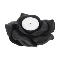 Bougeoir Black Rose