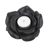 Bougeoir Black Rose