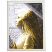 Cadre blanc Galadrielle Sandrine Gestin