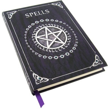 Carnet Intime "Spell Book Purple" / Papeterie Gothique
