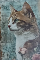 Carte Postale Chat