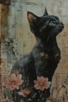 Carte Postale Chat