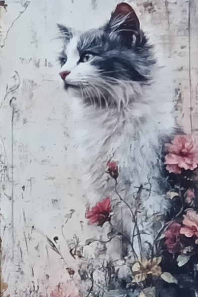 Carte Postale Chat / Carterie Chats