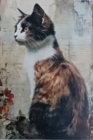 Carte Postale Chat