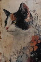 Carte Postale Chat