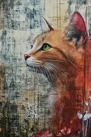 Carte Postale Chat