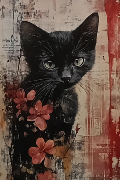 Carte Postale Chat / Carterie Chats