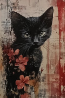 Carte Postale Chat