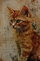 Carte Postale Chat