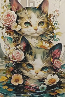 Carte Postale Chat
