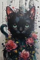 Carte Postale Chat
