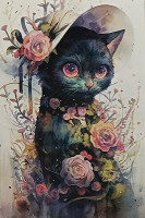 Carte Postale Chat