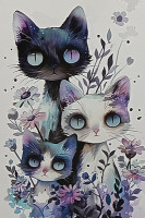 Carte Postale Chat