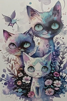 Carte Postale Chat