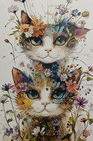 Carte Postale Chat
