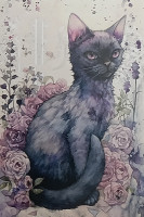 Carte Postale Chat