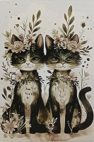 Carte Postale Chat