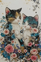 Carte Postale Chat