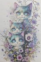 Carte Postale Chat