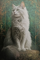 Carte Postale Chat
