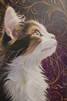 Carte Postale Chat