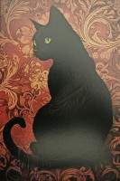 Carte Postale Chat