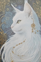 Carte Postale Chat