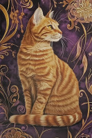 Carte Postale Chat