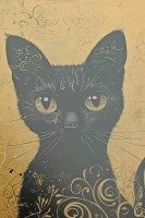 Carte Postale Chat