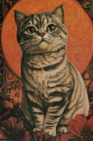 Carte Postale Chat