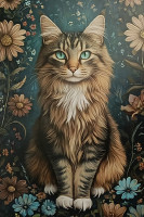 Carte Postale Chat