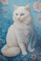 Carte Postale Chat