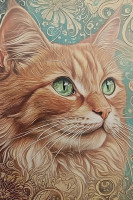 Carte Postale Chat