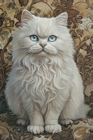 Carte Postale Chat