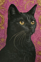 Carte Postale Chat