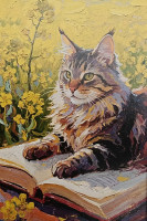 Carte Postale Chat