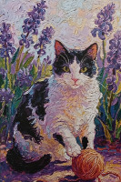 Carte Postale Chat