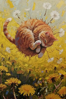 Carte Postale Chat