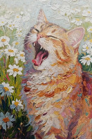 Carte Postale Chat
