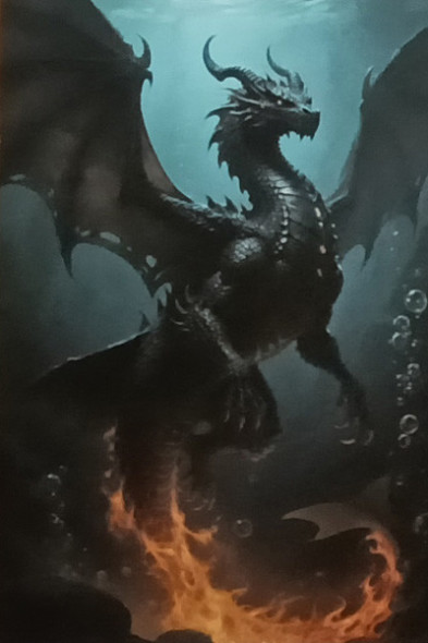 Carte Postale Dragon / Nouveautés