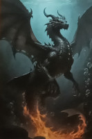 Carte Postale Dragon
