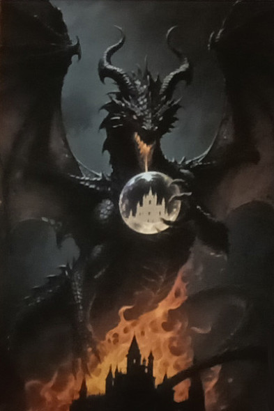 Carte Postale Dragon / Nouveautés