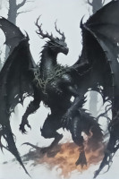 Carte Postale Dragon