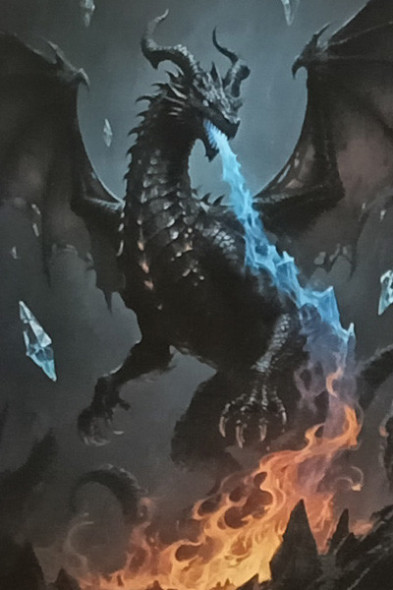 Carte Postale Dragon / Nouveautés